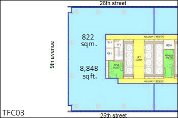 The Finance Centre 822sqm